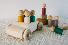 Load image into Gallery viewer, On The Go Car + Peg Doll Playset