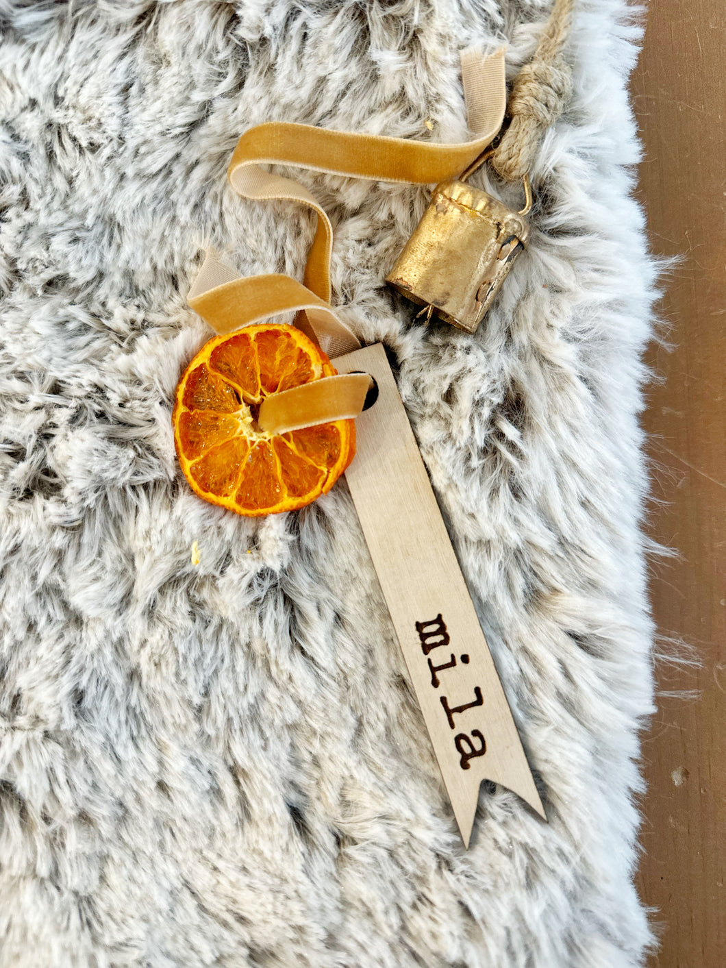 Rustic Name Tag
