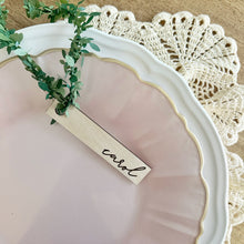 Load image into Gallery viewer, Rustic Name Tag