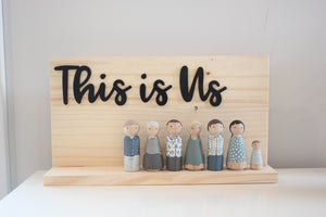 This Is Us Display Board