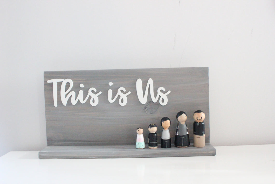 This Is Us Display Board