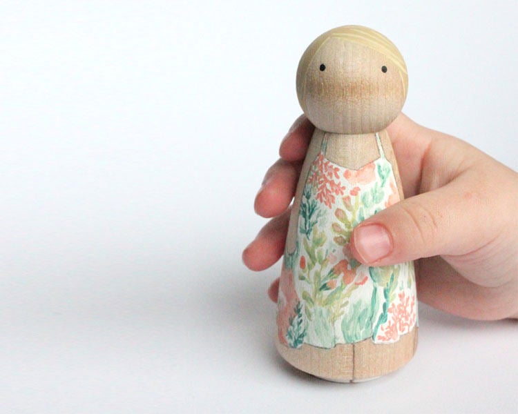 Mini Me Custom Peg Doll