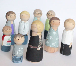 Mini Me Custom Family of 7