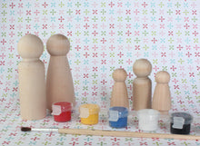 Load image into Gallery viewer, DIY Peg Doll Kit