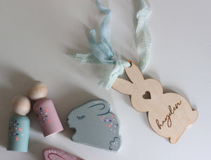 Easter Bunny Custom Tag