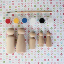 Load image into Gallery viewer, DIY Peg Doll Kit